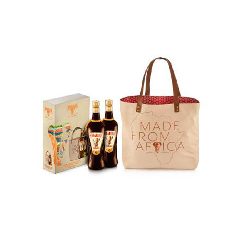 Amarula Fruit Cream Liqueur - Tote Bag 2x 1 Litre