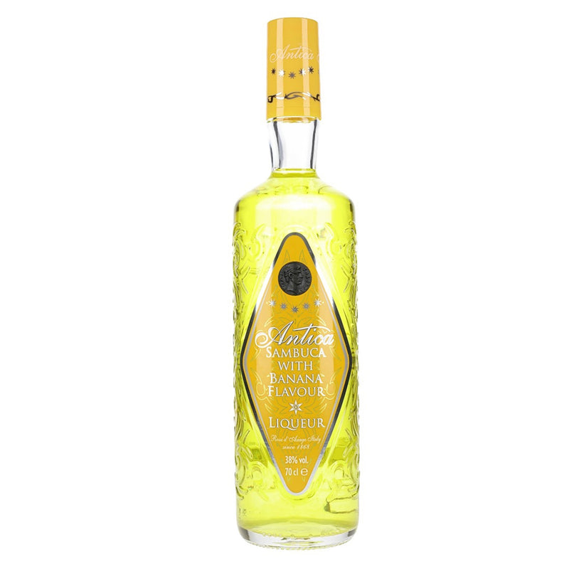 Antica Sambuca with Banana Flavour Liqueur 70cl