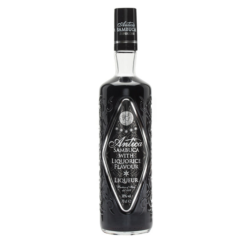 Antica Sambuca with Liquorice Flavour Liqueur 70cl