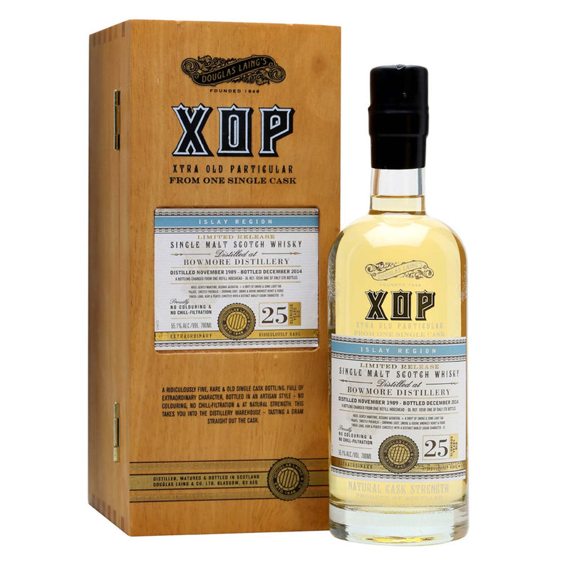 Bowmore 1989 25 Year Old Xtra Old Particular 70cl