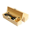 Choices of Red Wines - Wooden Single Wine Bottle Gift Box with Hinged Clasp