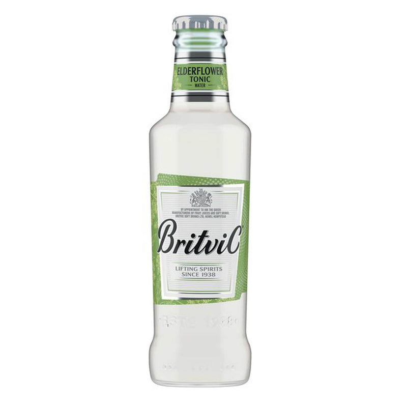 Britvic Elderflower Tonic Water (Low Calorie) 200ml x 12 bottles