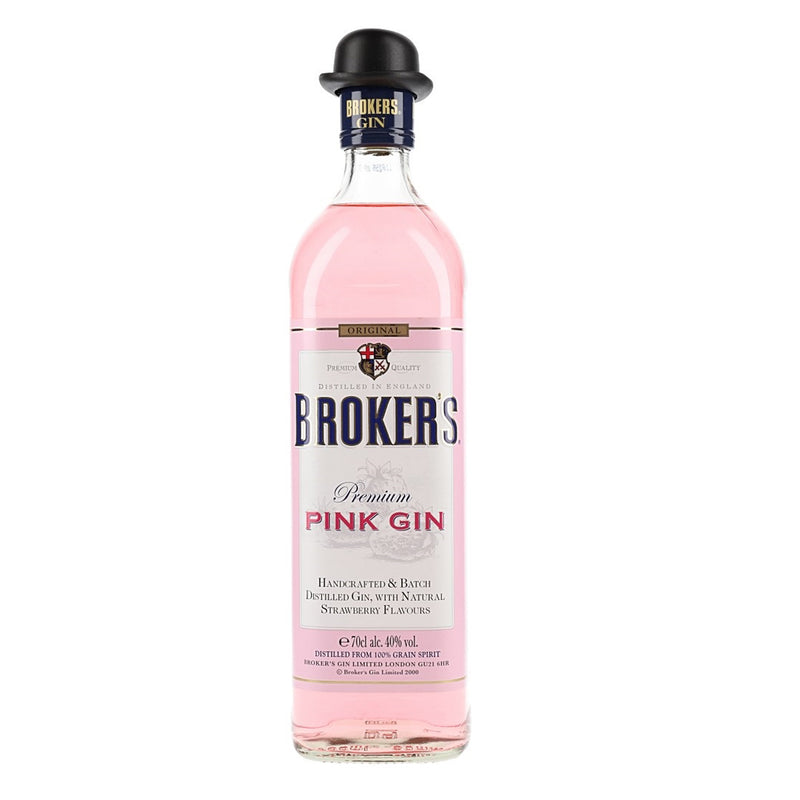 Broker's Pink Gin 70cl