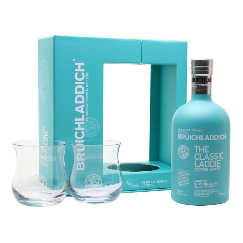 Bruichladdich The Classic Laddie 2 Glass Pack 70cl