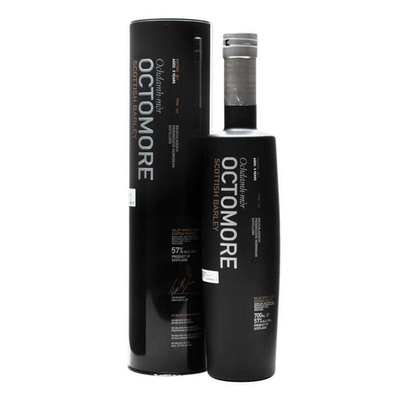 Bruichladdich 's Octomore 5 Year Old Scottish Barley Edition 06.1 70cl