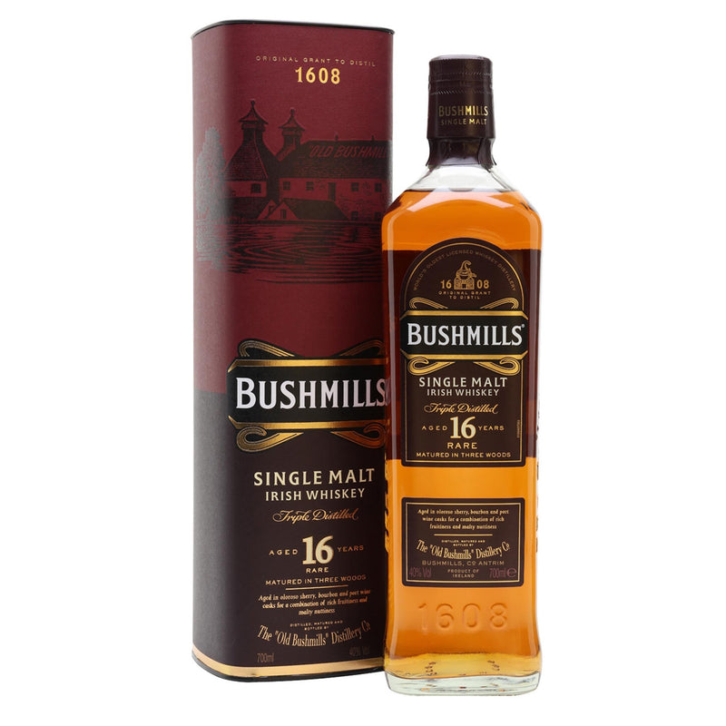 Bushmills 16 Year Old - Three Wood 70cl