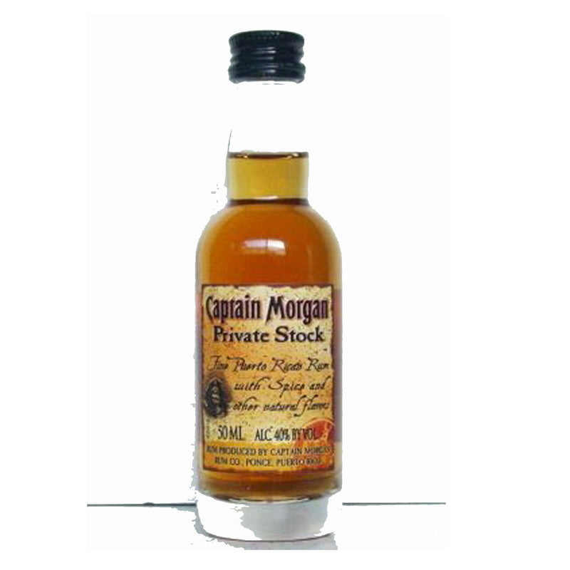 Captain Morgan Private Stock Rum 5cl - Miniature