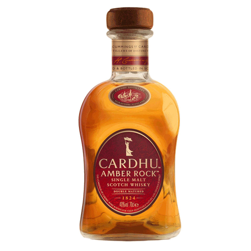 Cardhu Amber Rock 70cl - with Glasses