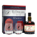 El Dorado Rum 12 Year Old 70cl - Set
