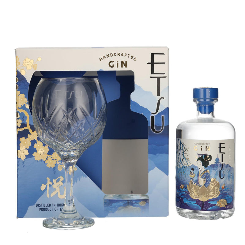 Etsu Handcrafted Japanese Gin 70cl - With glass