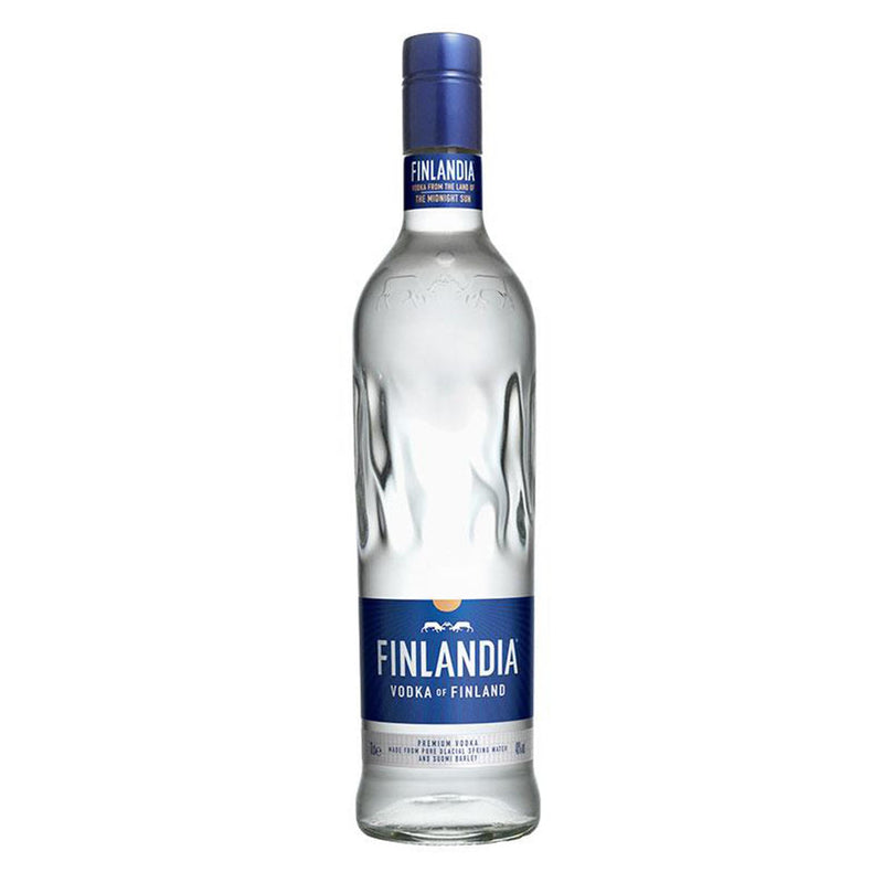 Finlandia 70cl with glasses