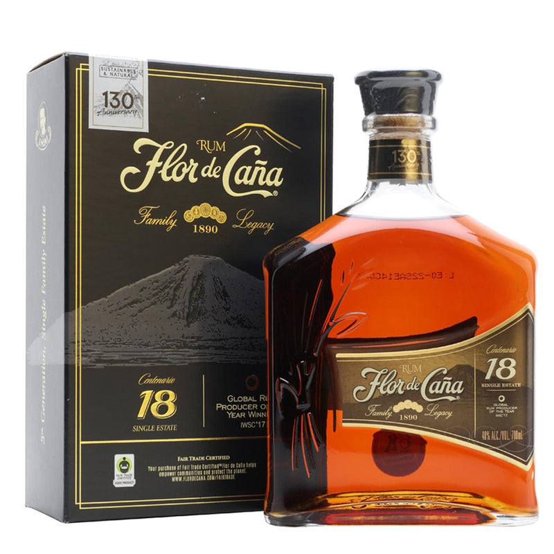 Flor de Cana 18 Year Old Rum 70cl