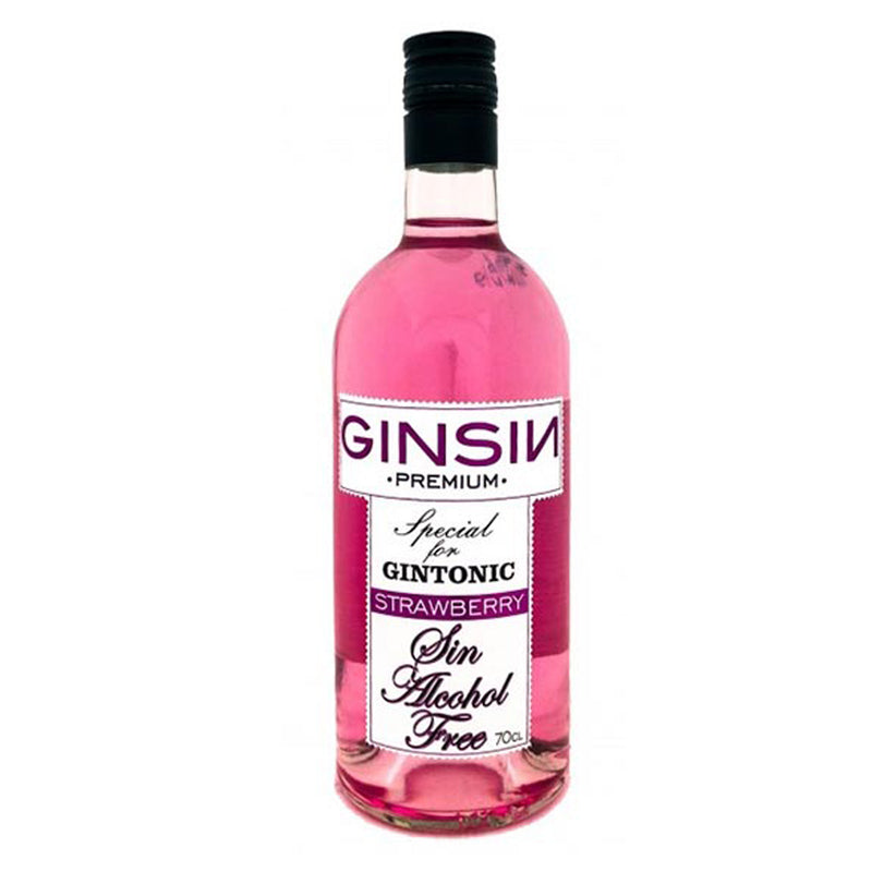 Ginsin Strawberry Alcohol Free 70cl