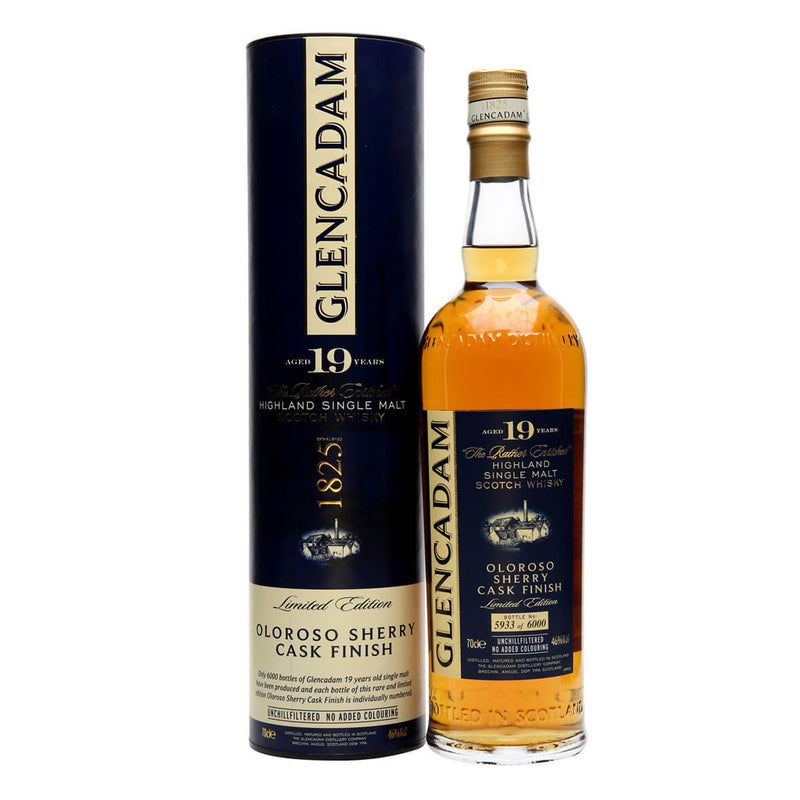 Glencadam 19 Year Old Oloroso Sherry Finish 70cl