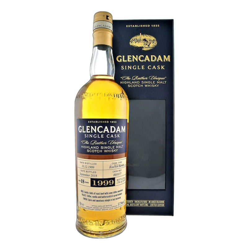 Glencadam 1999 18 Year Old Bourbon Barrel 70cl