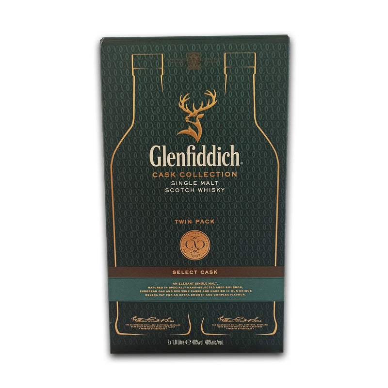 Glenfiddich Select Cask Twin Pack 2x1 Litre