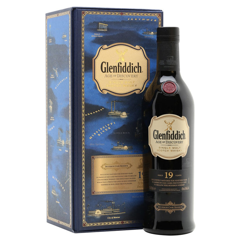 Glenfiddich 19 Year Old - Age of Discovery Bourbon 70cl