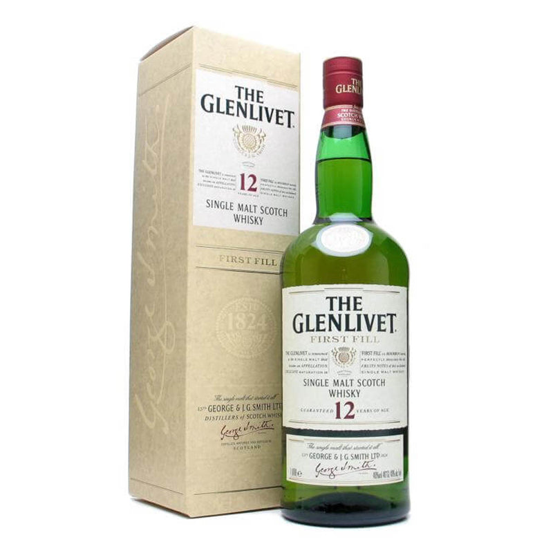 Glenlivet 12 Year Old First Fill - 1980s bottle 100cl