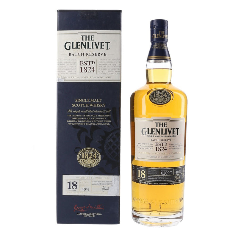 Glenlivet 18 Year Old Batch Reserve 100cl