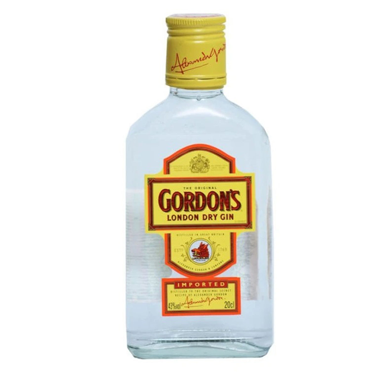 Gordon's Yellow Label London Dry Gin 20cl