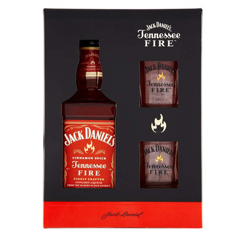 Jack Daniel's Tennessee Fire 70cl - Gift Set