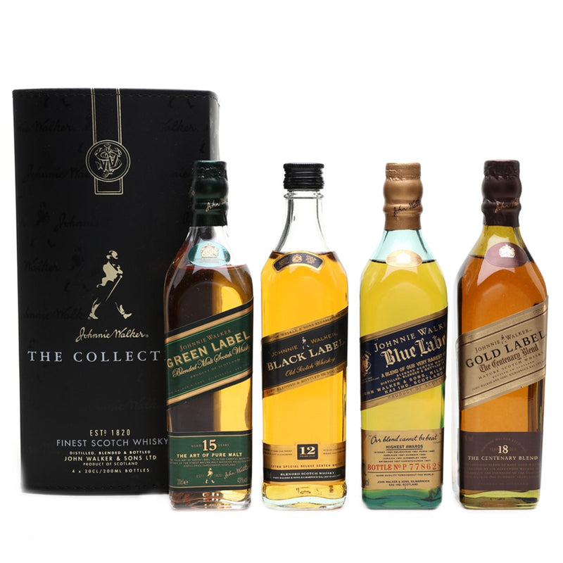 Johnnie Walker Collection 4x20cl