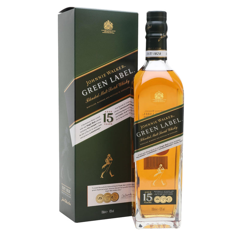 Johnnie Walker Green Label 15 Year Old 70cl