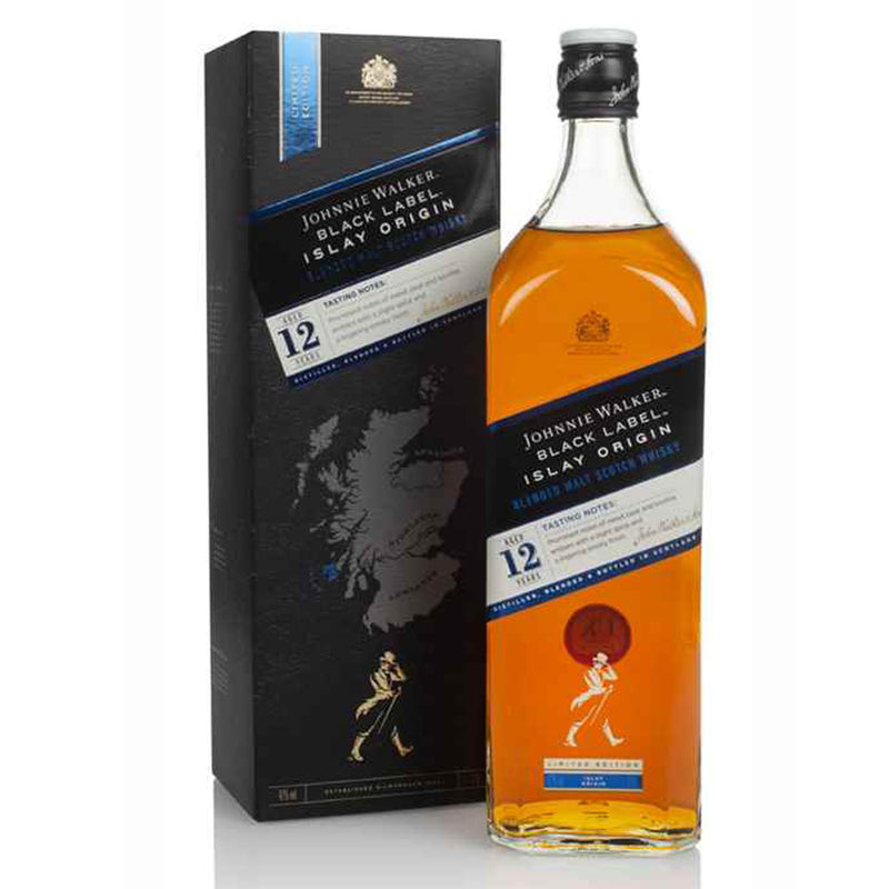 Johnnie Walker Black Label 12 Year Old Islay Origin 100cl