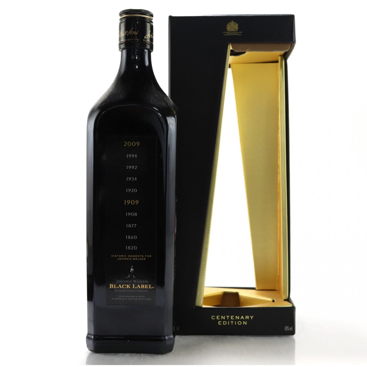 Johnnie Walker (12 Year Old) Black Label 1909-2009 Anniversary Edition