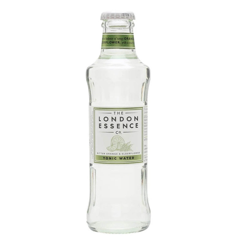 London Essence Bitter Orange & Elderflower Tonic Water 200ml x 12 bottles