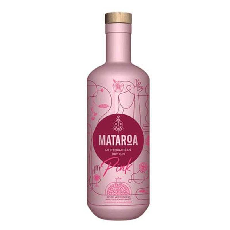 Mataroa Mediterranean Pink Gin 70cl