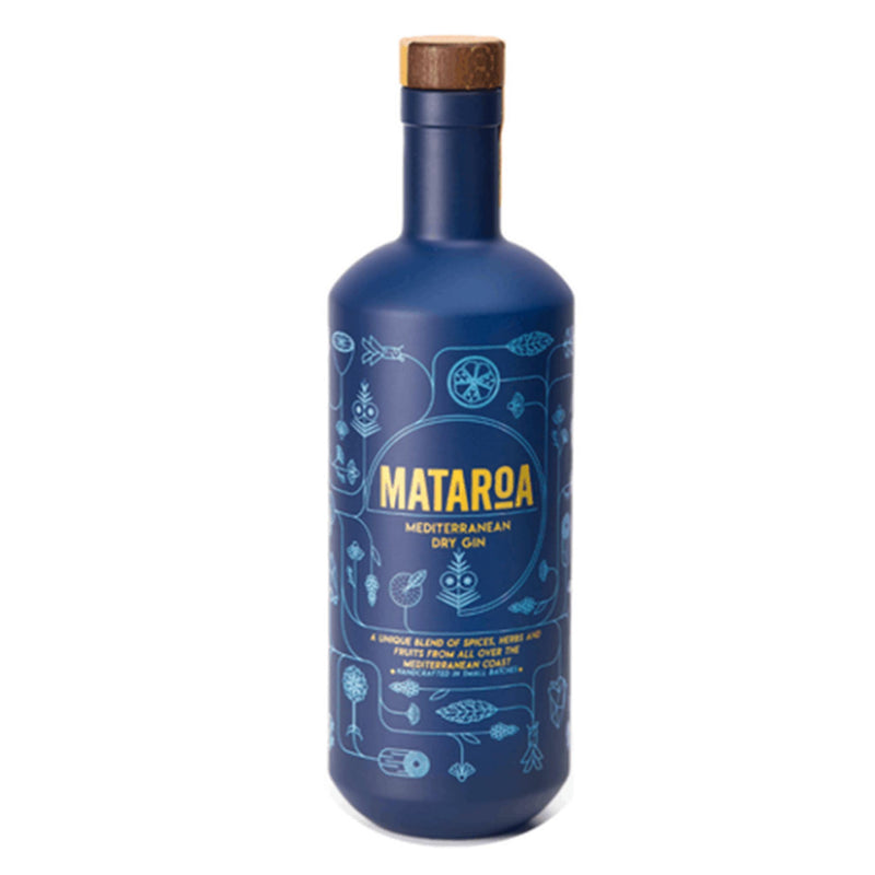 Mataroa Mediterranean Dry Gin Gift Set 70cl