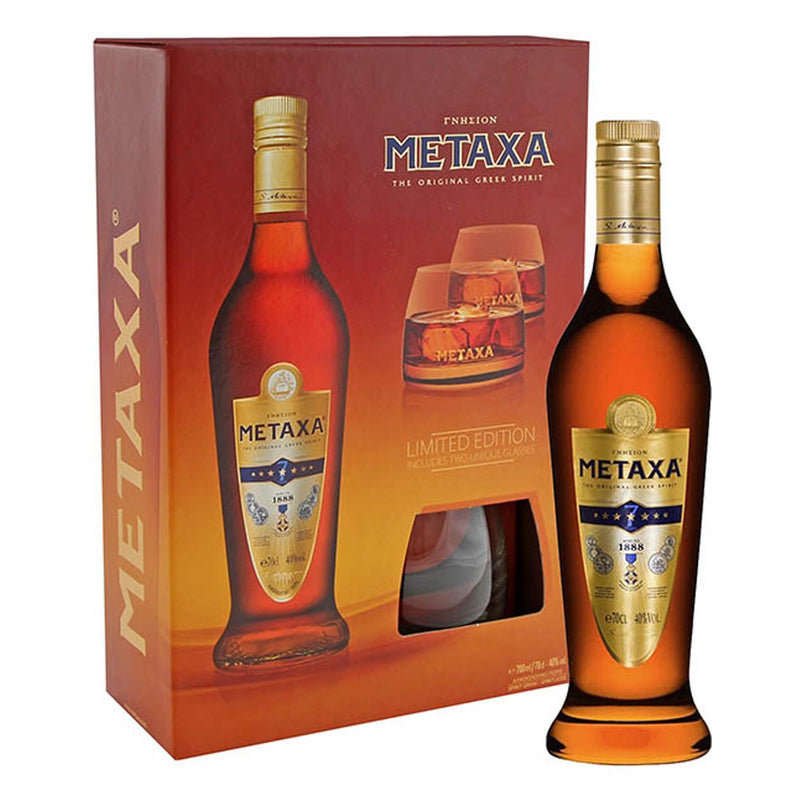 Metaxa 7 Star Box set 70cl