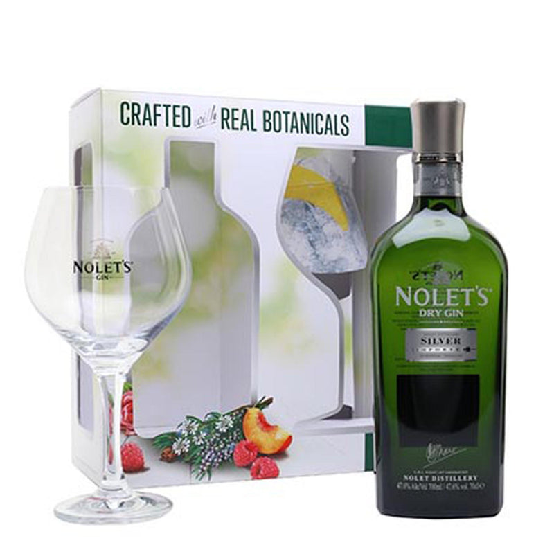 Nolet's Silver Dry Gin - Glass set 70cl