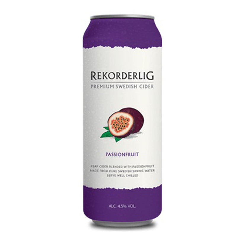 Rekorderlig Premium Passion Fruit 50cl x12 cans