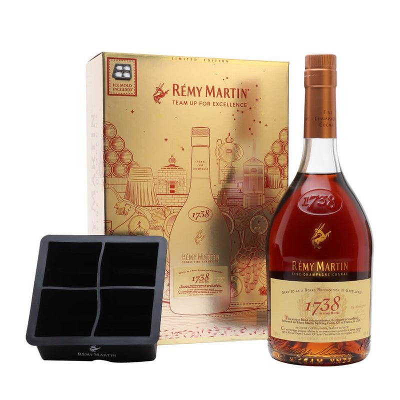 Rémy Martin 1738 Ice Mould Gift Pack 70cl