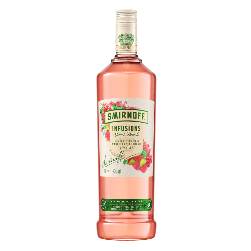 Smirnoff - Infusions Raspberry Rhubarb & Vanilla 100cl