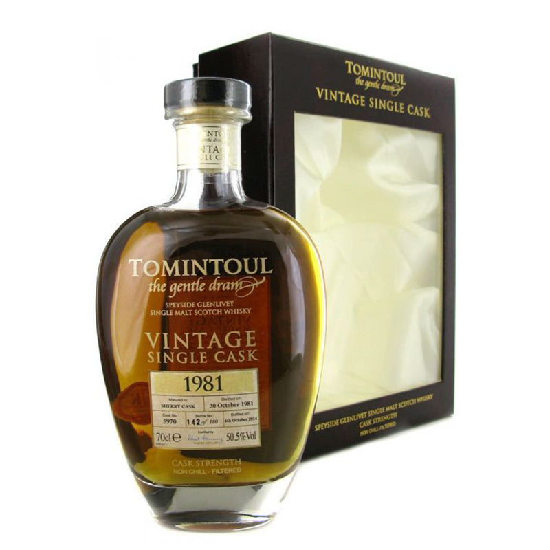 Tomintoul 31 Year Old 1981 Cask