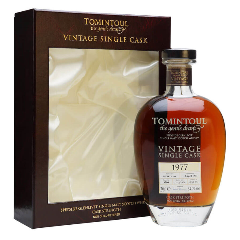 Tomintoul 38 Year Old 1977 Sherry Cask 70cl