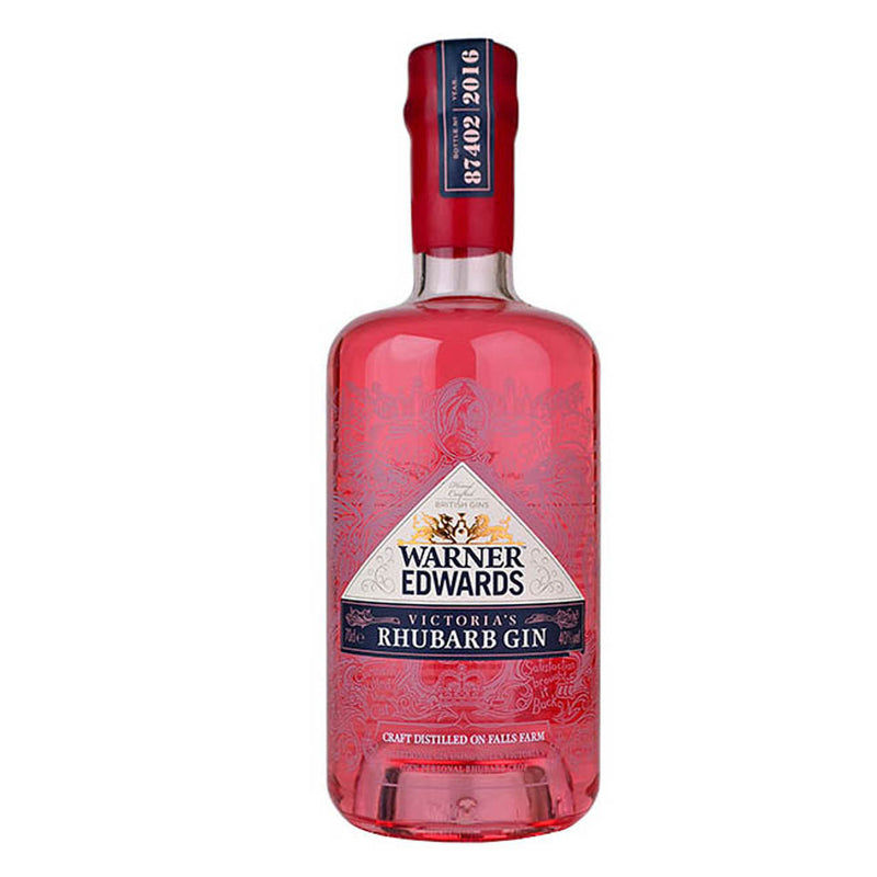 Warner Edwards Pink Rhubarb Gin 70cl