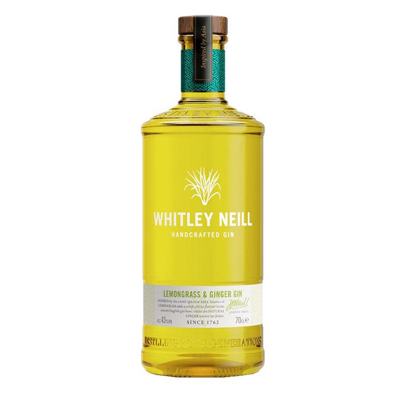 Whitley Neill Lemongrass & Ginger Gin 70cl