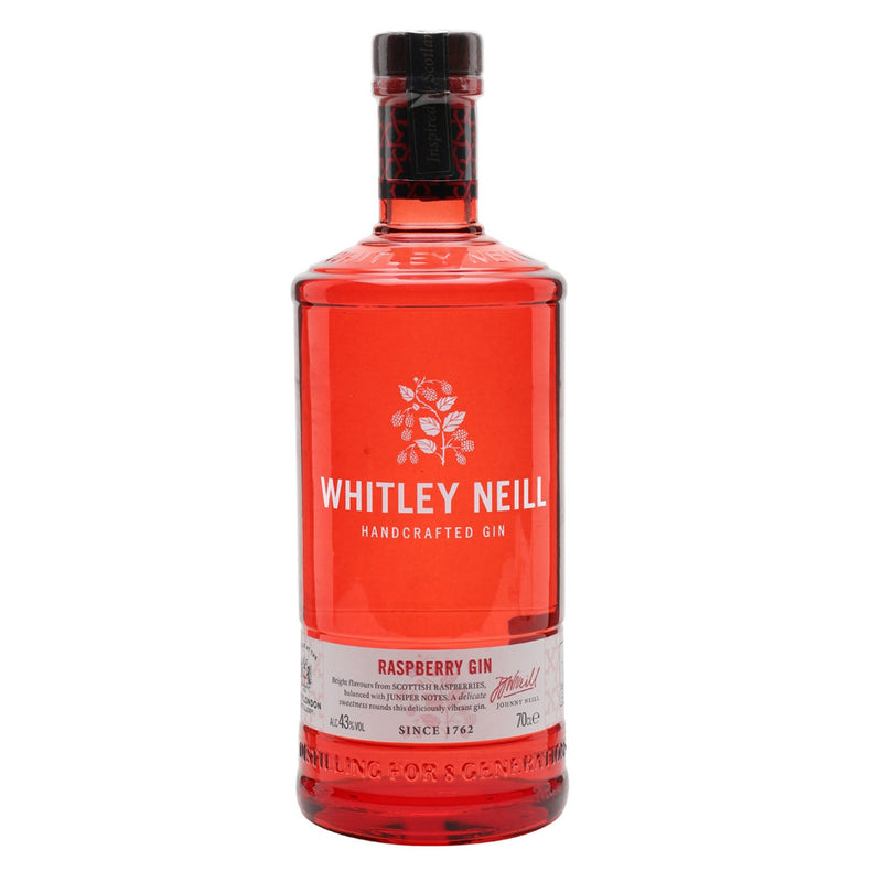 Whitley Neill Raspberry Gin 70cl - Gift Box