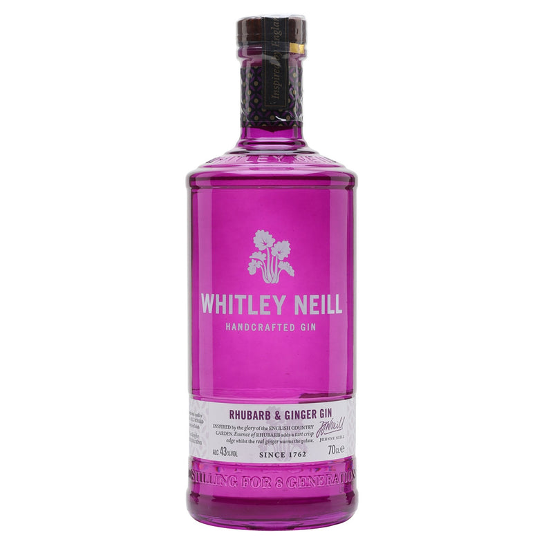 Whitley Neill Rhubarb and Ginger Gin 70cl