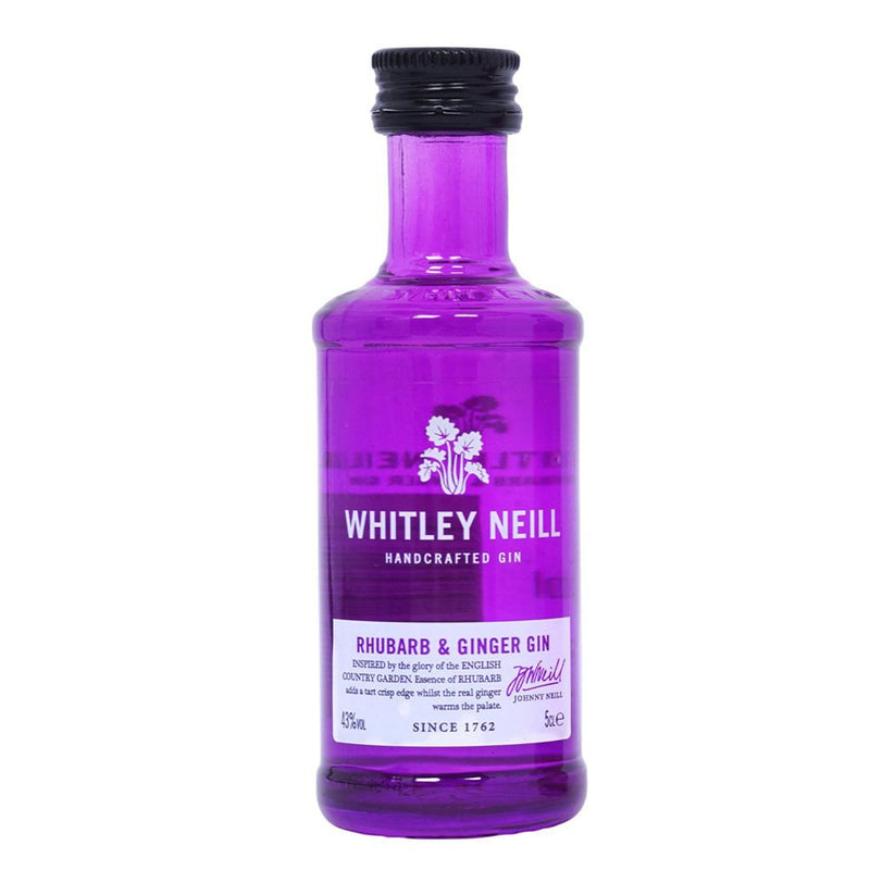 Whitley Neill Rhubarb and Ginger Gin 5cl - Miniature